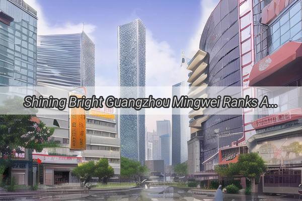 Shining Bright Guangzhou Mingwei Ranks Among Top Contenders in the Industry